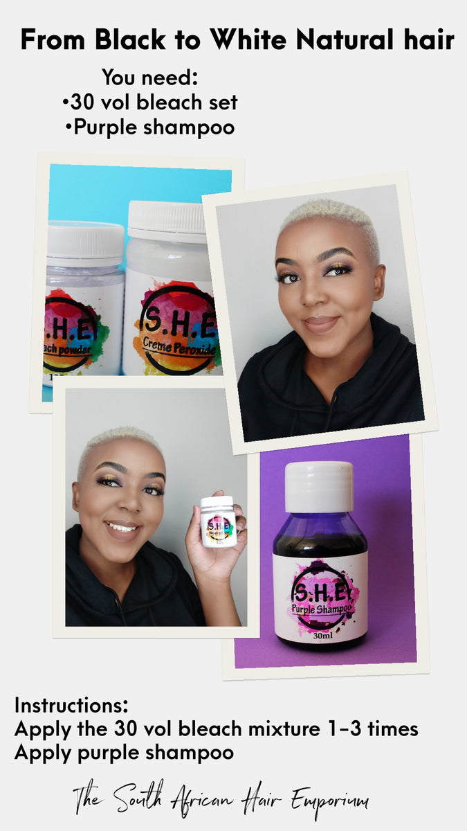 S.H.E bleach combo South African Hair Emporium