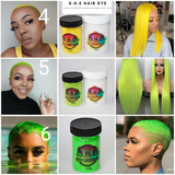 S.H.E hair dye mini set (only works on blonde hair)
