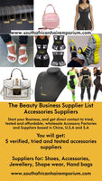 The Beauty business supplier list