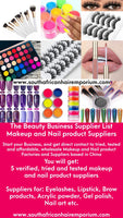 The Beauty business supplier list