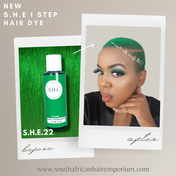 NEW 1 Step hair dye S.H.E.22
