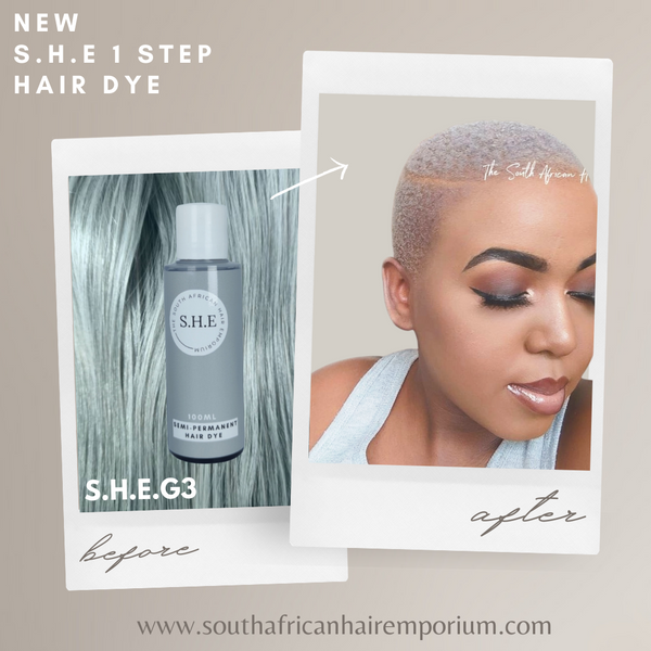 NEW 1 Step hair dye S.H.E.G3