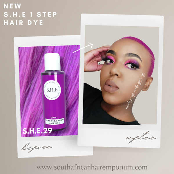 NEW 1 Step hair dye S.H.E.29
