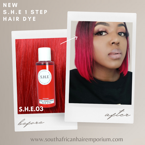 NEW 1 Step hair dye S.H.E.03